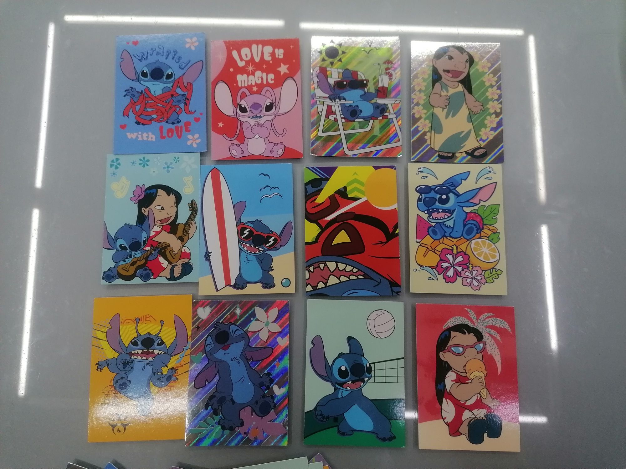 Cartas/cromos Stich : 67 unidades