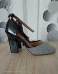 Buty na obcasie Next, czółenka na korku Next, szpilki Next, r. 35.5