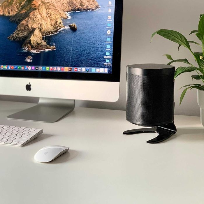 Stojak nablatowy SONOS One One SL & Play:1 czarny SOUND BASS biurko 2x