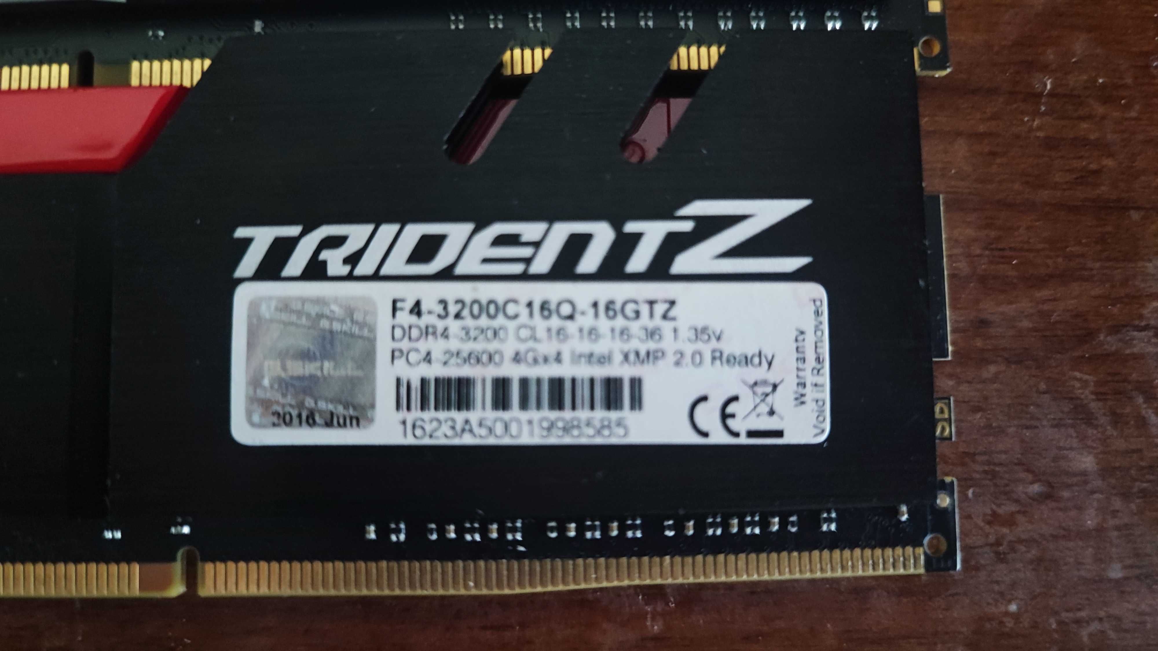 ram ddr 4  - 4x 4 gigas (16gigas)