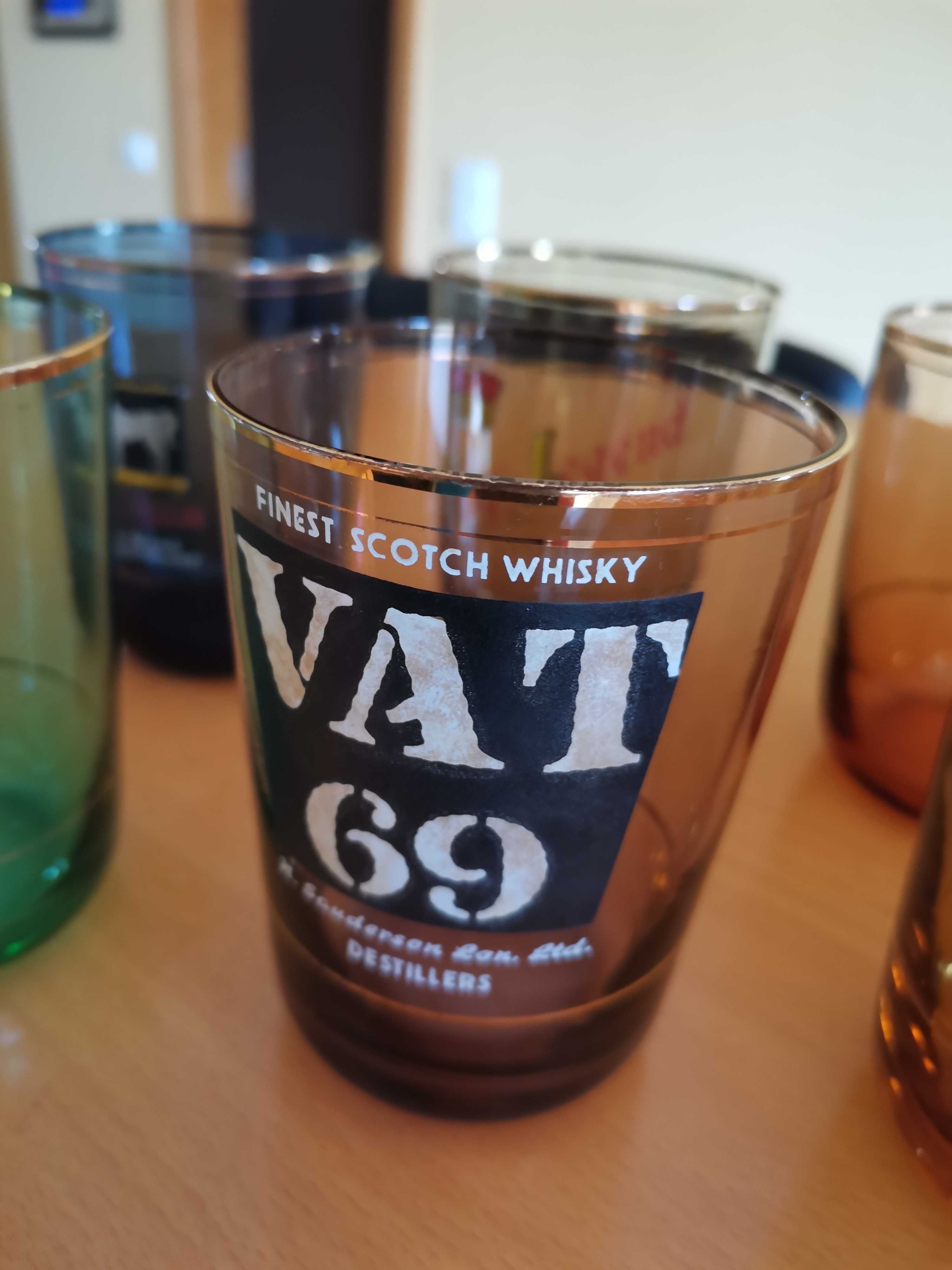 Conjunto copos whisky antigo