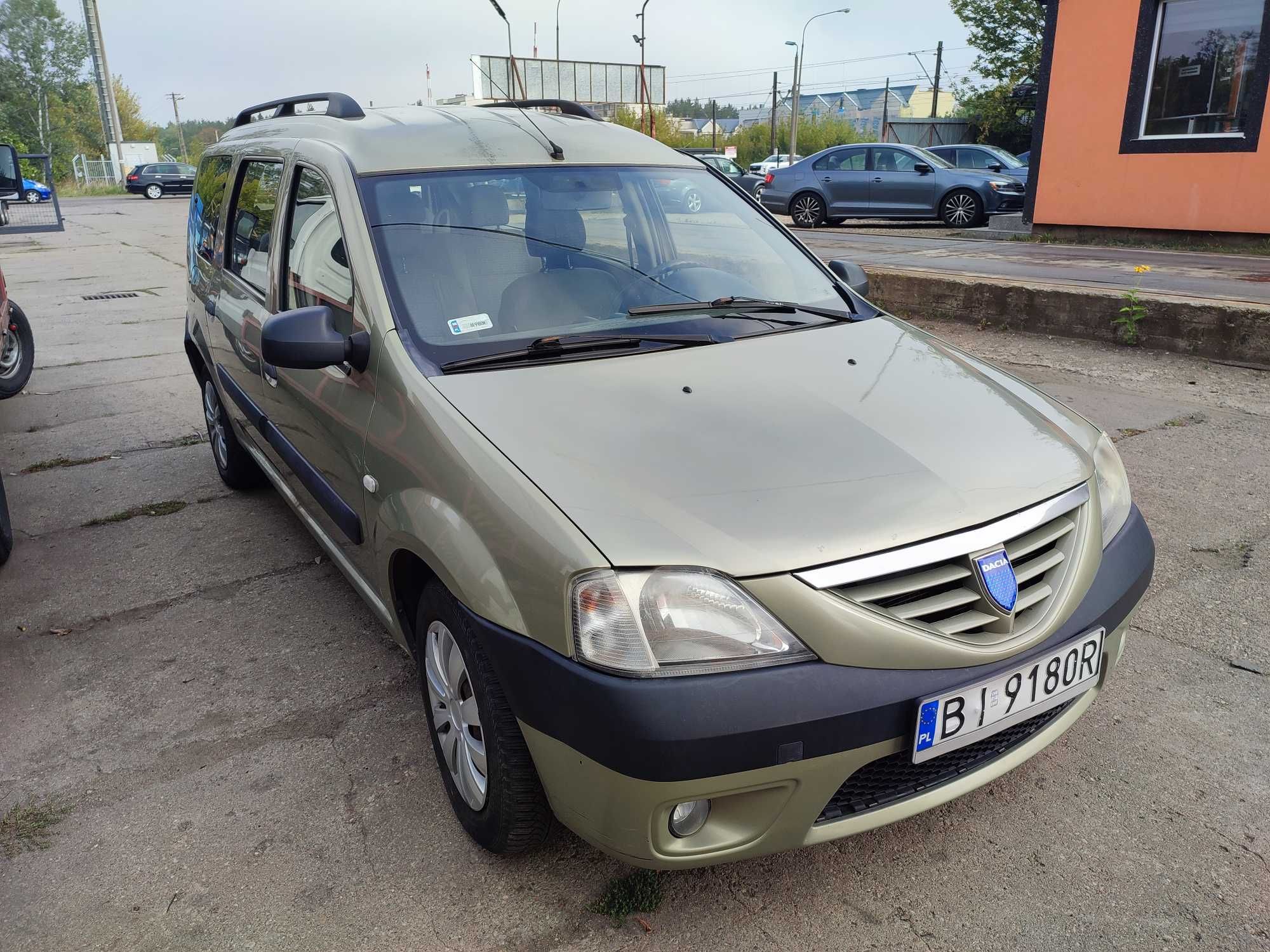 Dacia Logan * 7 - osobowa * 2008 rok * 1.5 diesel * długie OC