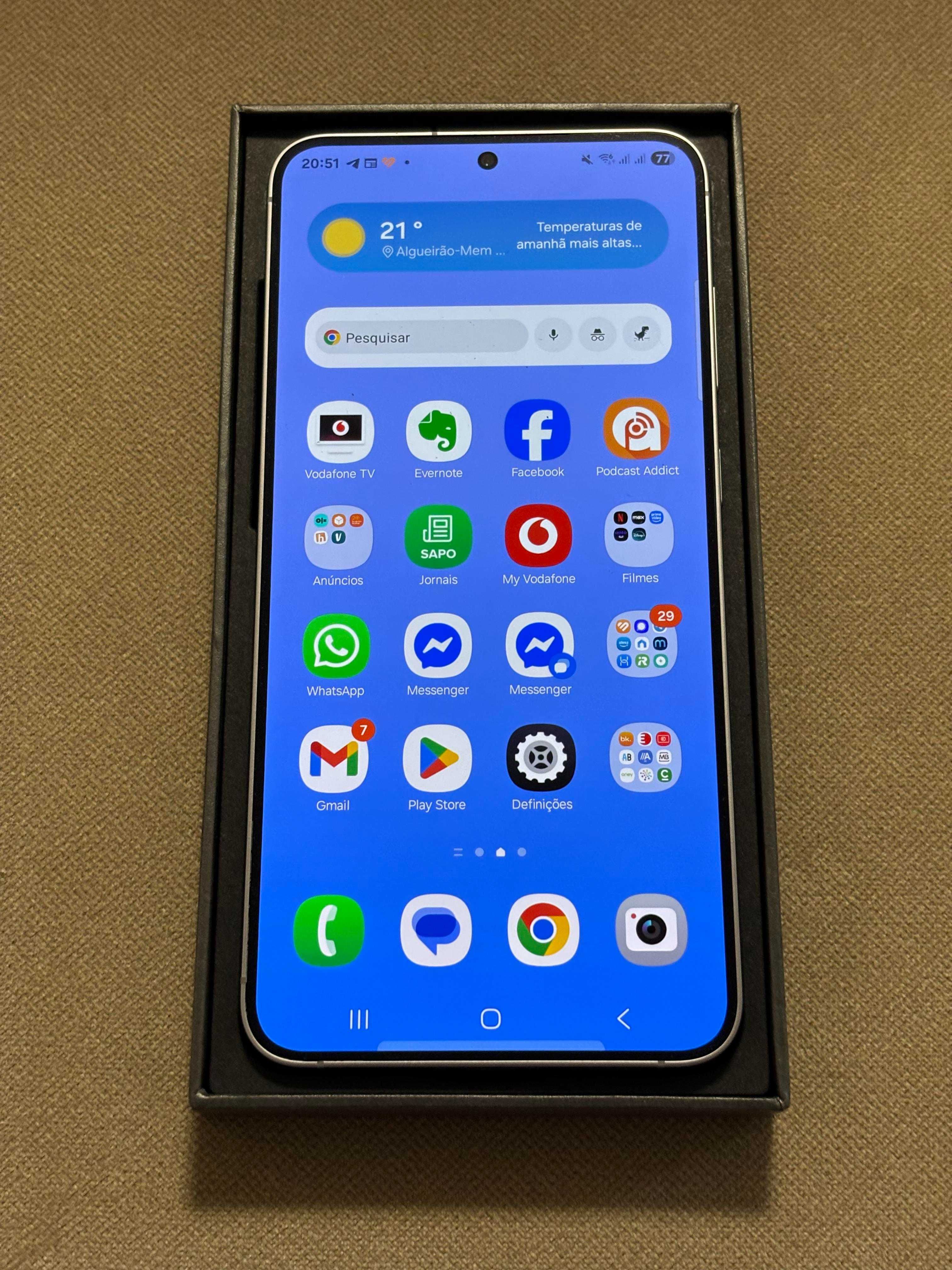 Troco/Vendo - Samsung S25 Plus, como novo, fatura, garantia