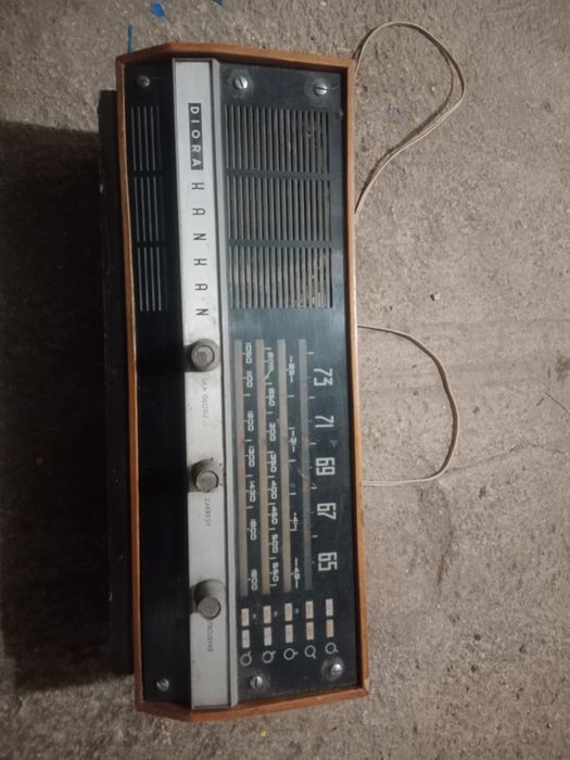 Radio Diora KANKAN z czasów PRL.