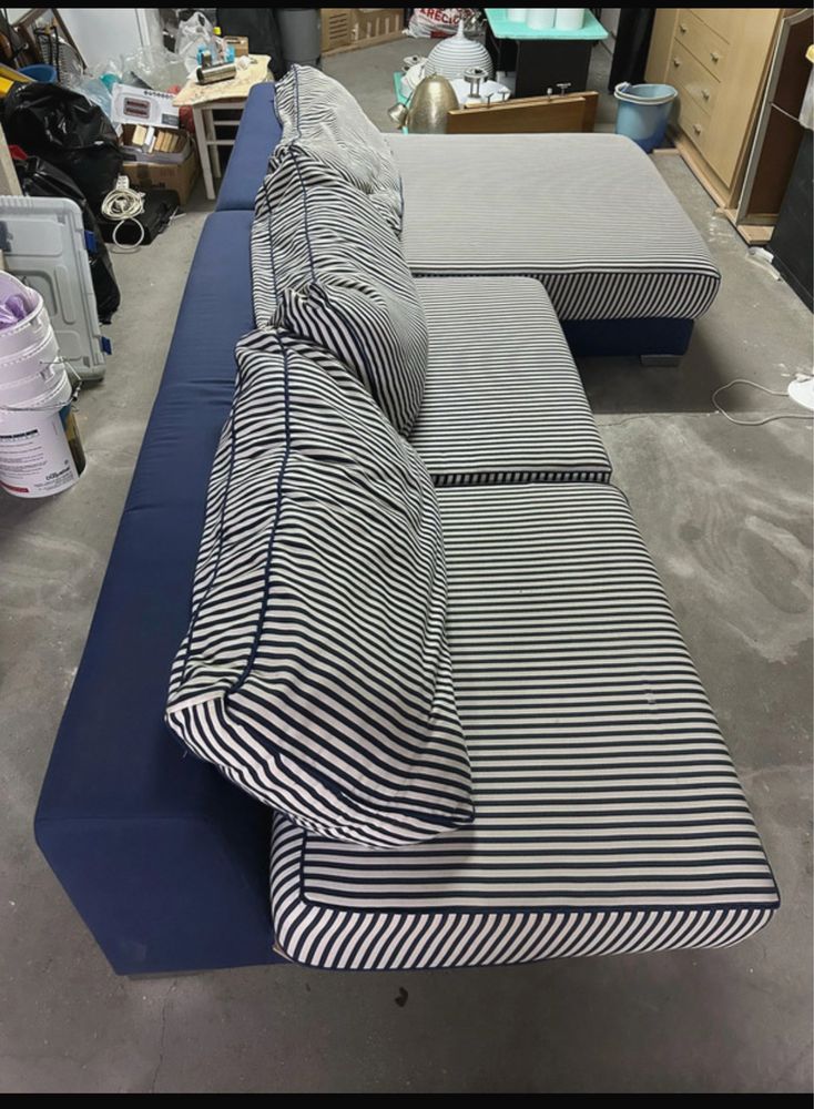 sofá chaise longue italiano