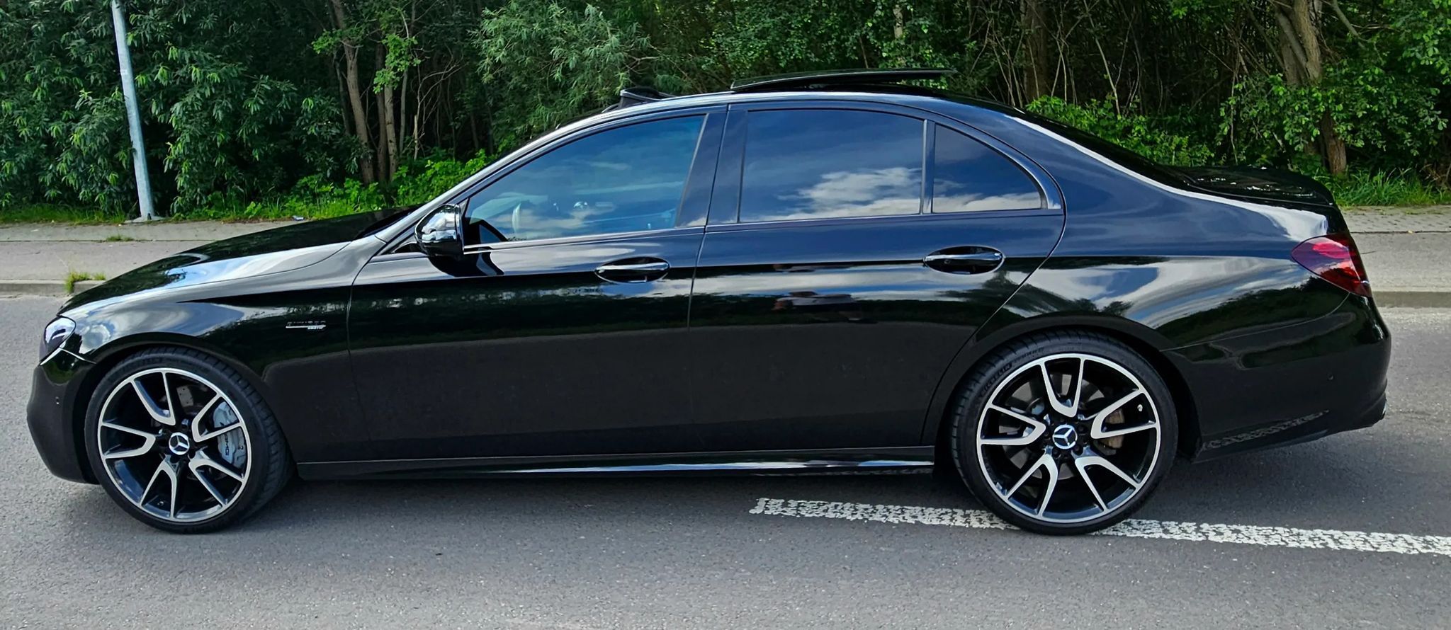 Mercedes-Benz Klasa E E43 AMG Europa Oryginał Panorama