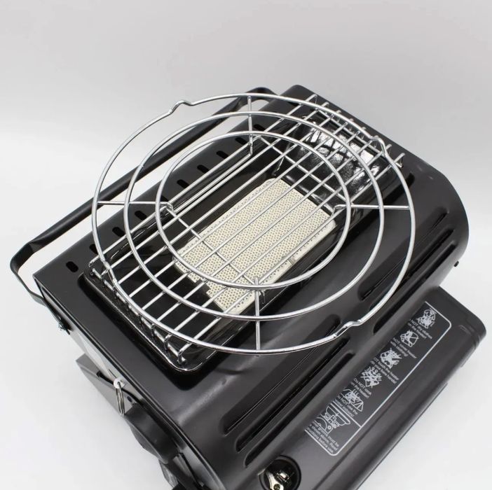 Газовий обігрівач плита, газова плита 2в1 Happy Home 1300Вт.