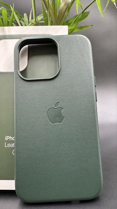 Skórzane Magsafe Etui do Iphone’a 13 Pro Green