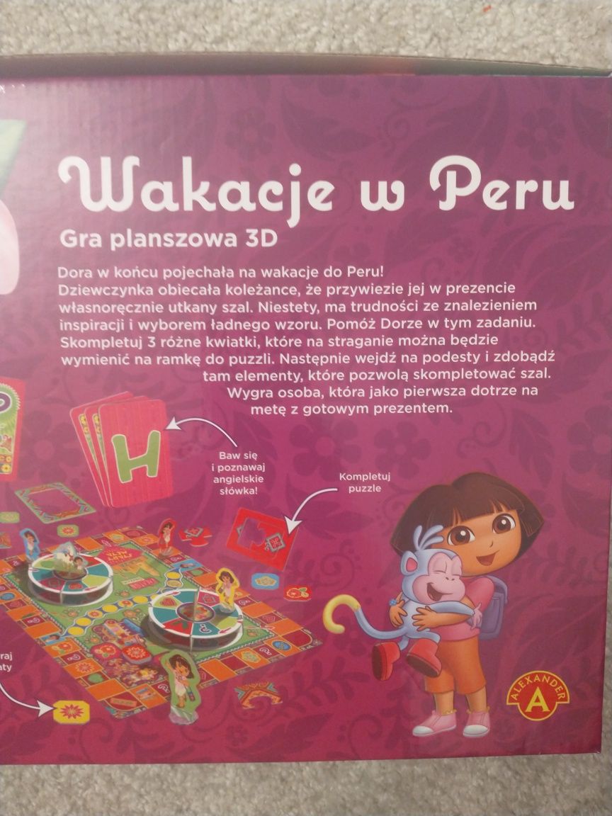 Gra 3D Dora poznaje świat Wakacje w Peru