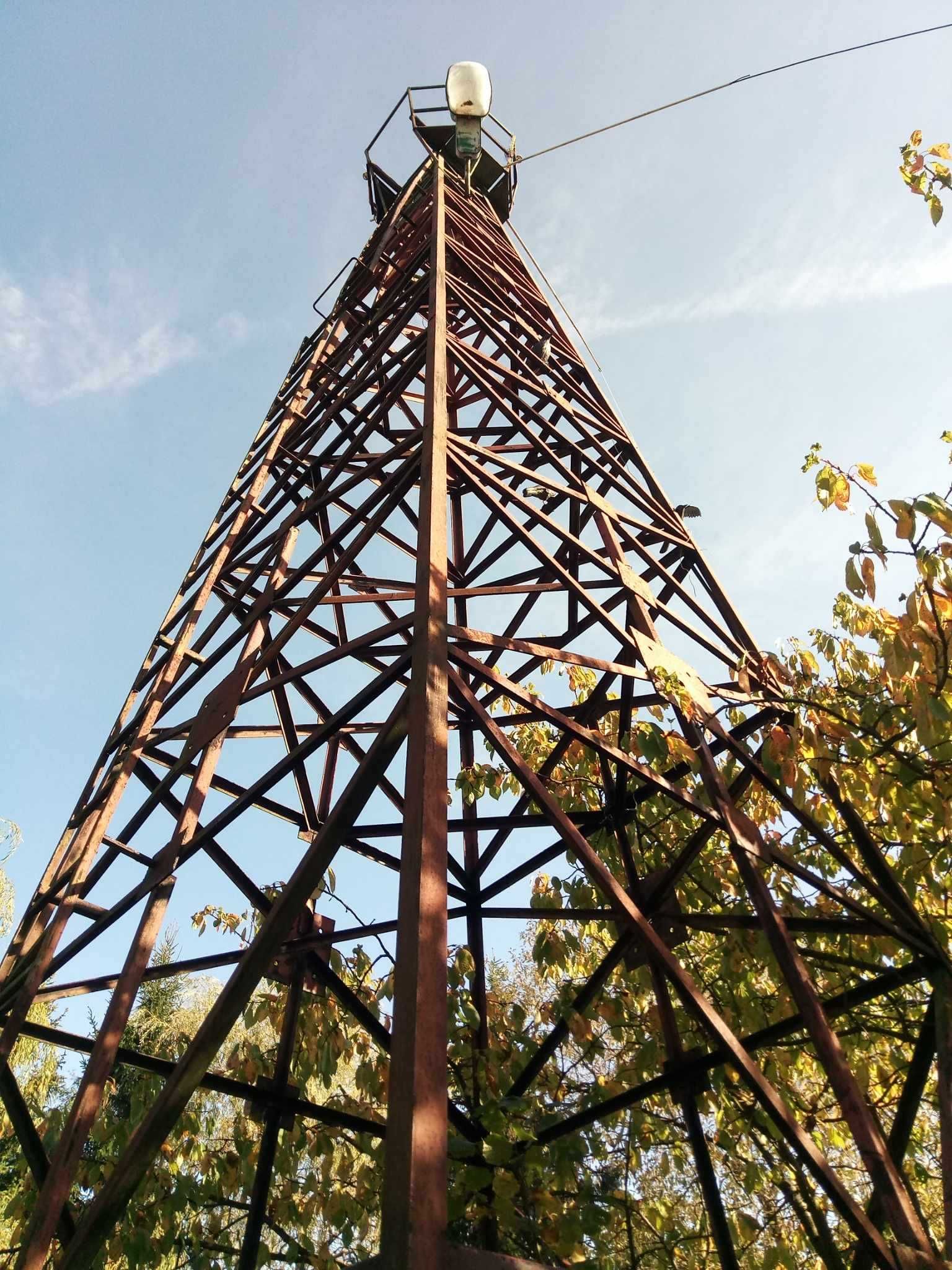 Wieża maszt masywna profesjonalna konstrukcja stalowa wys. 12m!