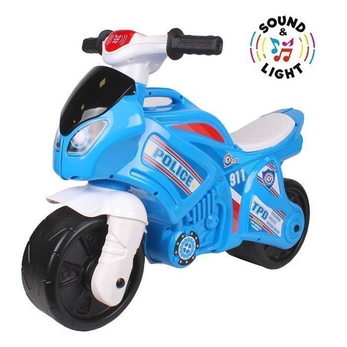 Дитячий мотоцикл толокар "Technok Toys" зі звуком та світлом