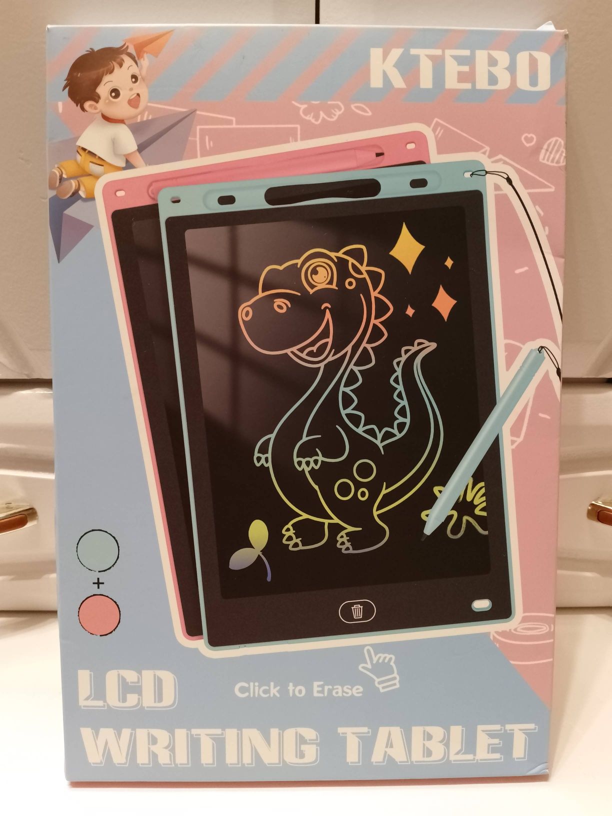 tablet LCD do pisania dla dzieci 2 sztuki