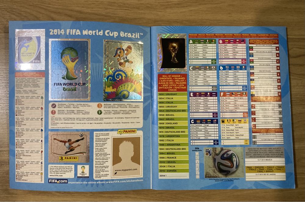 Caderneta Campeonato Mundo Brasil 2014