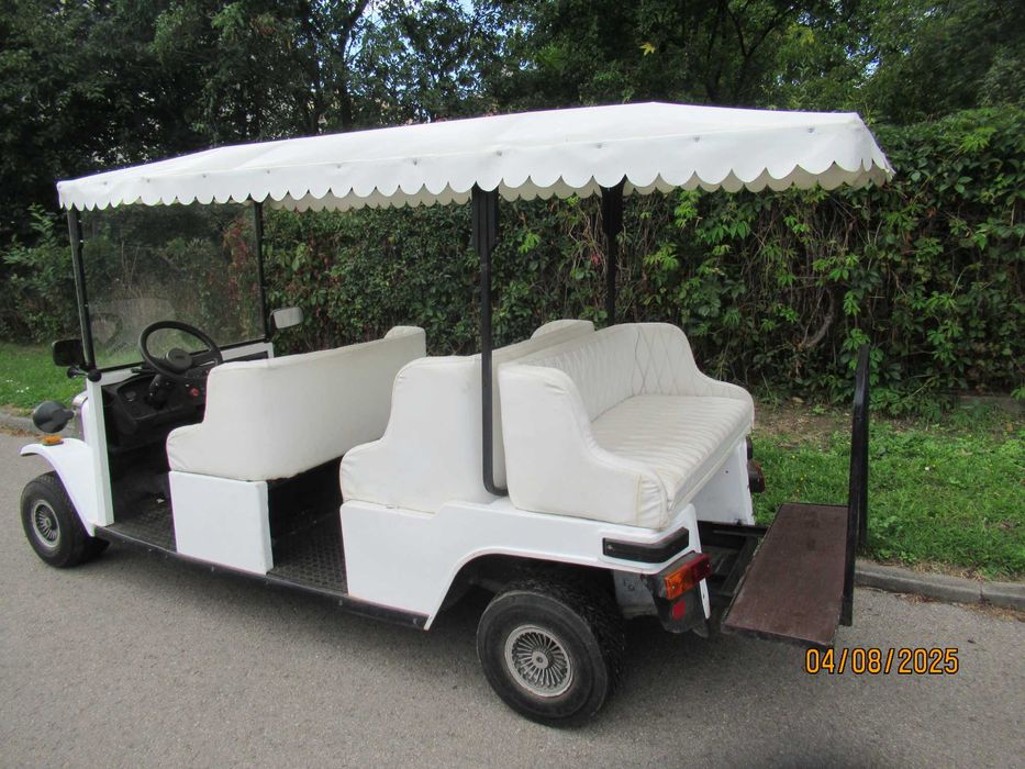 Melex 6 osobowy, dobre akumulatory, prostownik