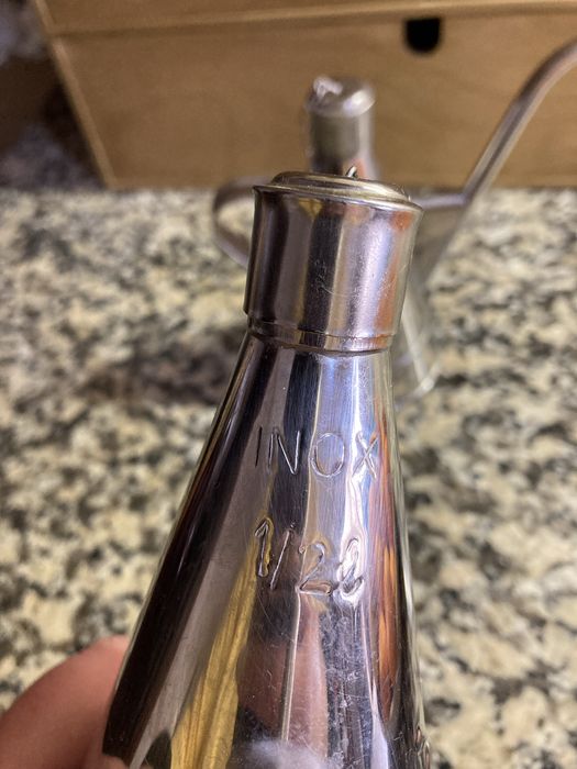 Galheteiros inox vintage