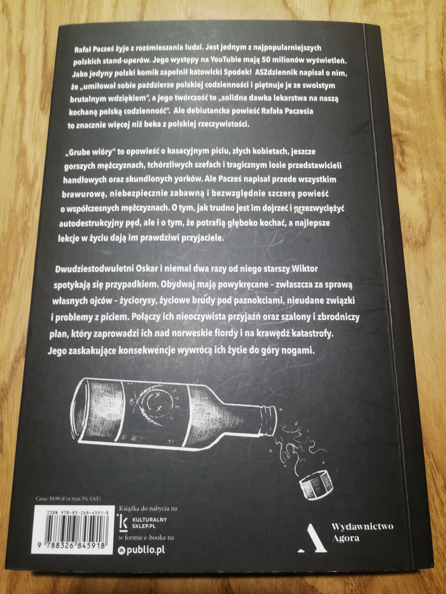 Rafał Pacześ - książka Grube wióry