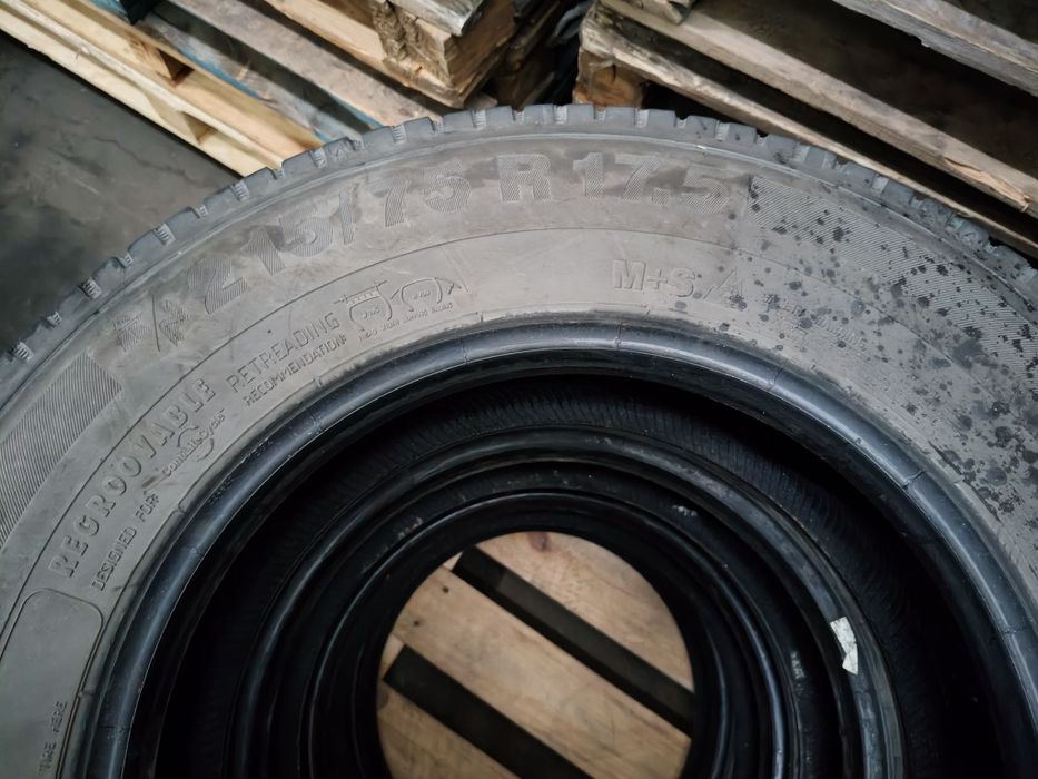 Продам шини б/в розмір 215/75R 17,5 місто Рівне, самовивіз