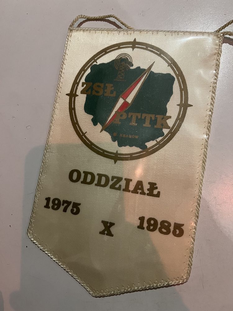 Proporczyk PTTK ZSŁ w Krakowie 1985