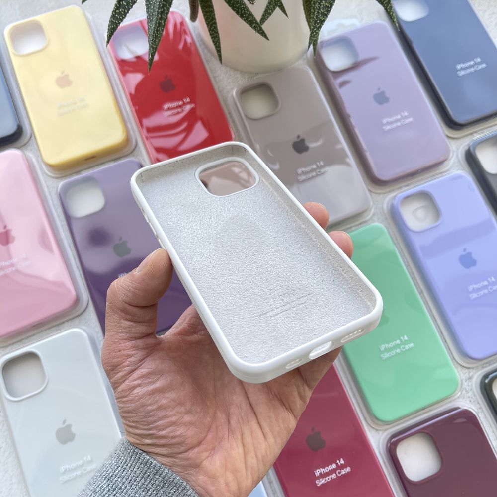 Чохол Silicone case для iPhone 14 та інші моделі | Чехол на Айфон 14