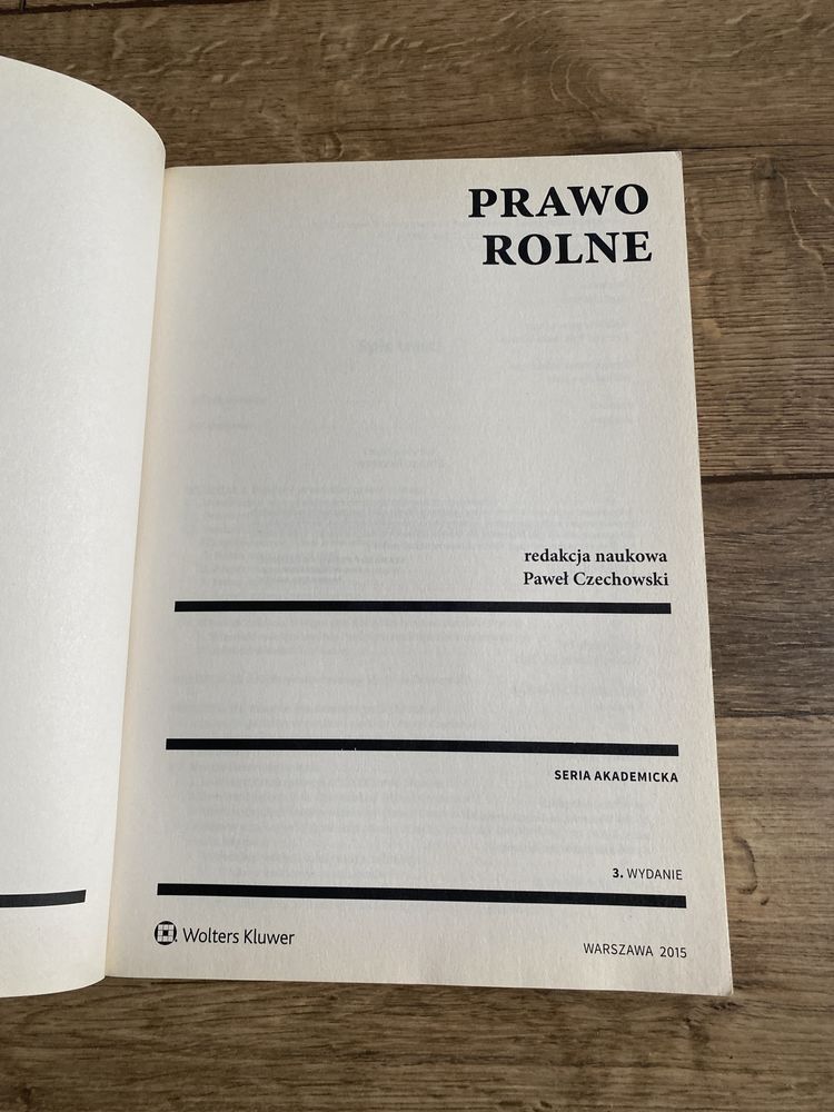 Prawo rolne Czechowski