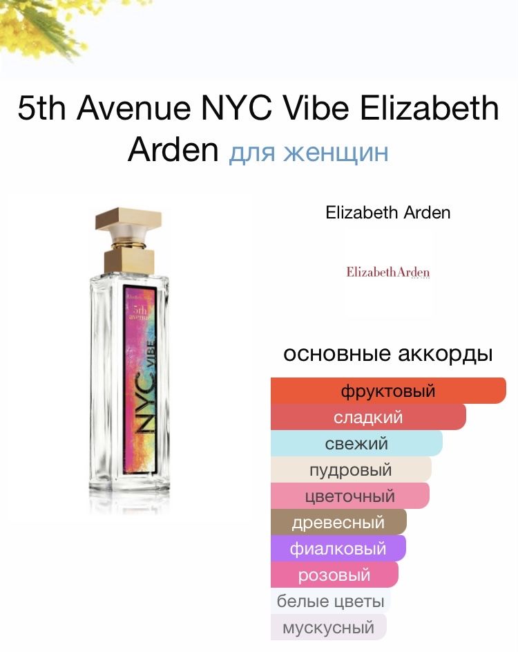 5th Avenue NYC Vibe Elizabeth Arden