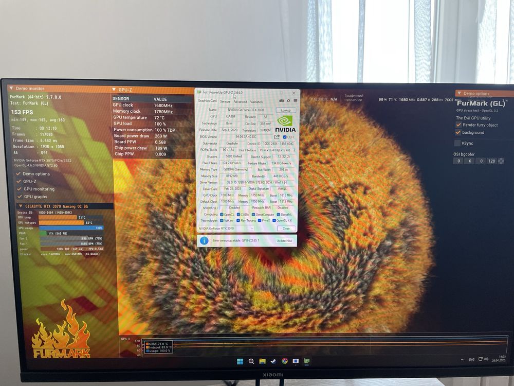 Geforce rtx 3070 gigabyte 8 gb