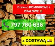 BRZOZA, DĄB * Drewno Kominkowe I opałowe z DOSTAWĄ (opał drzewo tanio)