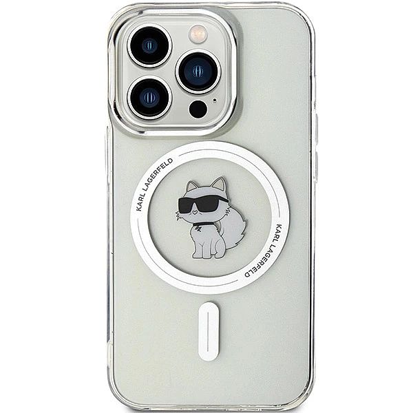 Etui Karl Lagerfeld IML Choupette MagSafe na iPhone 14 Pro - przezrocz