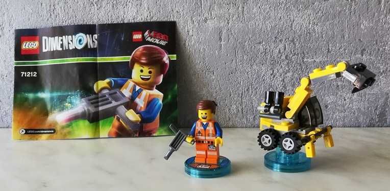 LEGO 71212 Dimensions/ Pakiet zabawy - Emmet i koparka