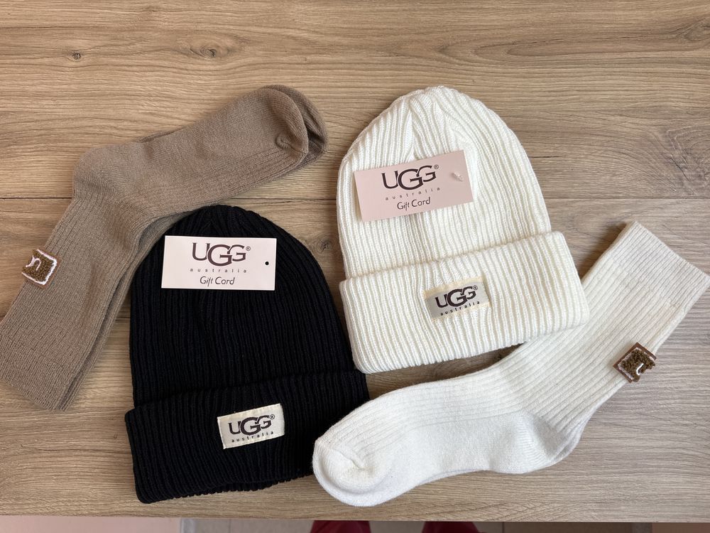 Шапка, ugg, носки угг