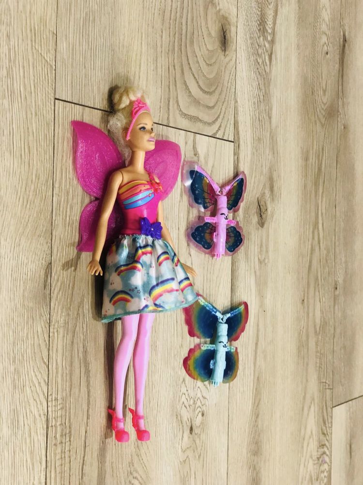Barbie Wróżka Latające Skrzydełka