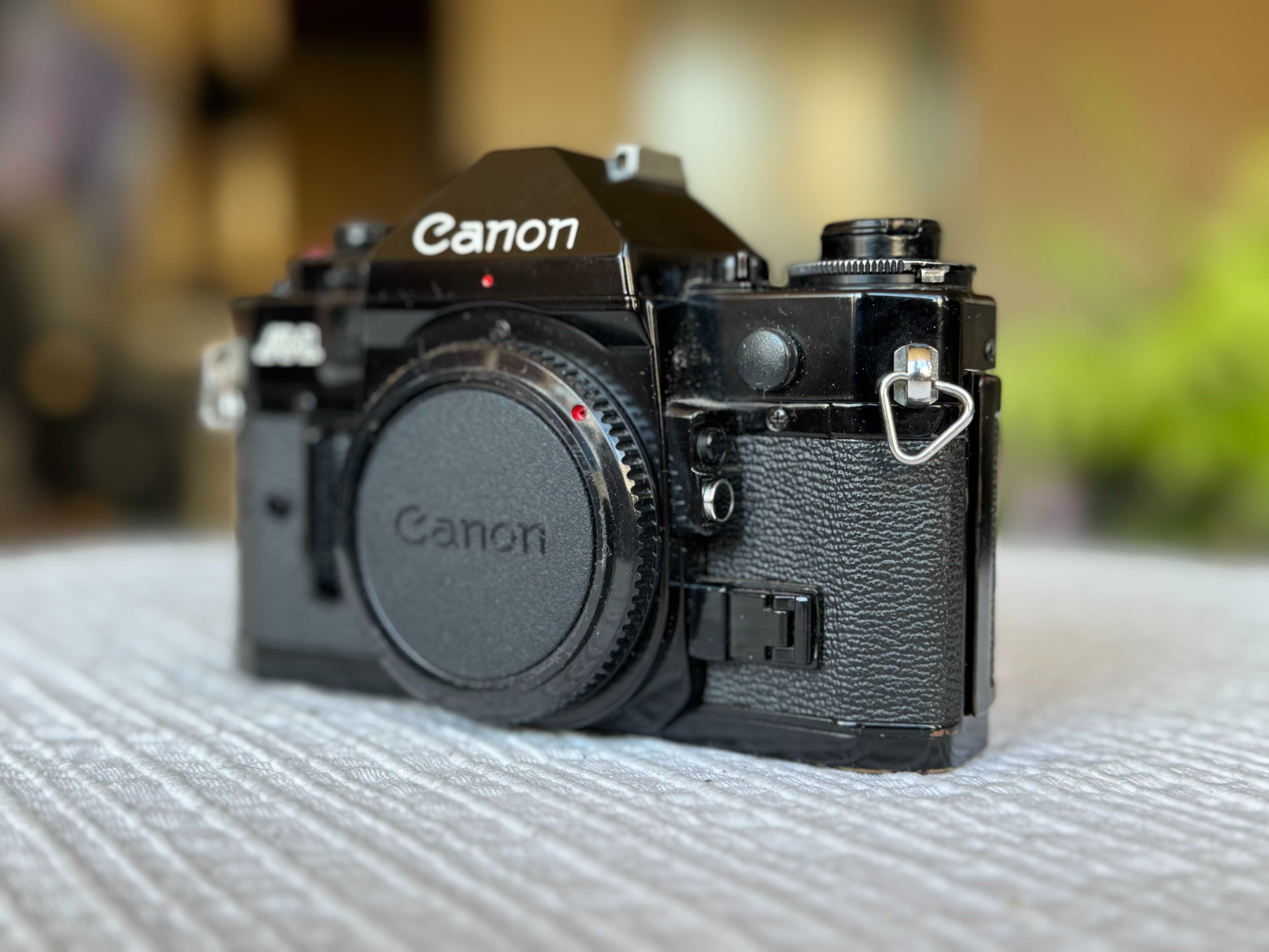 Canon A-1  - Em óptimo estado (com nome gravado)
