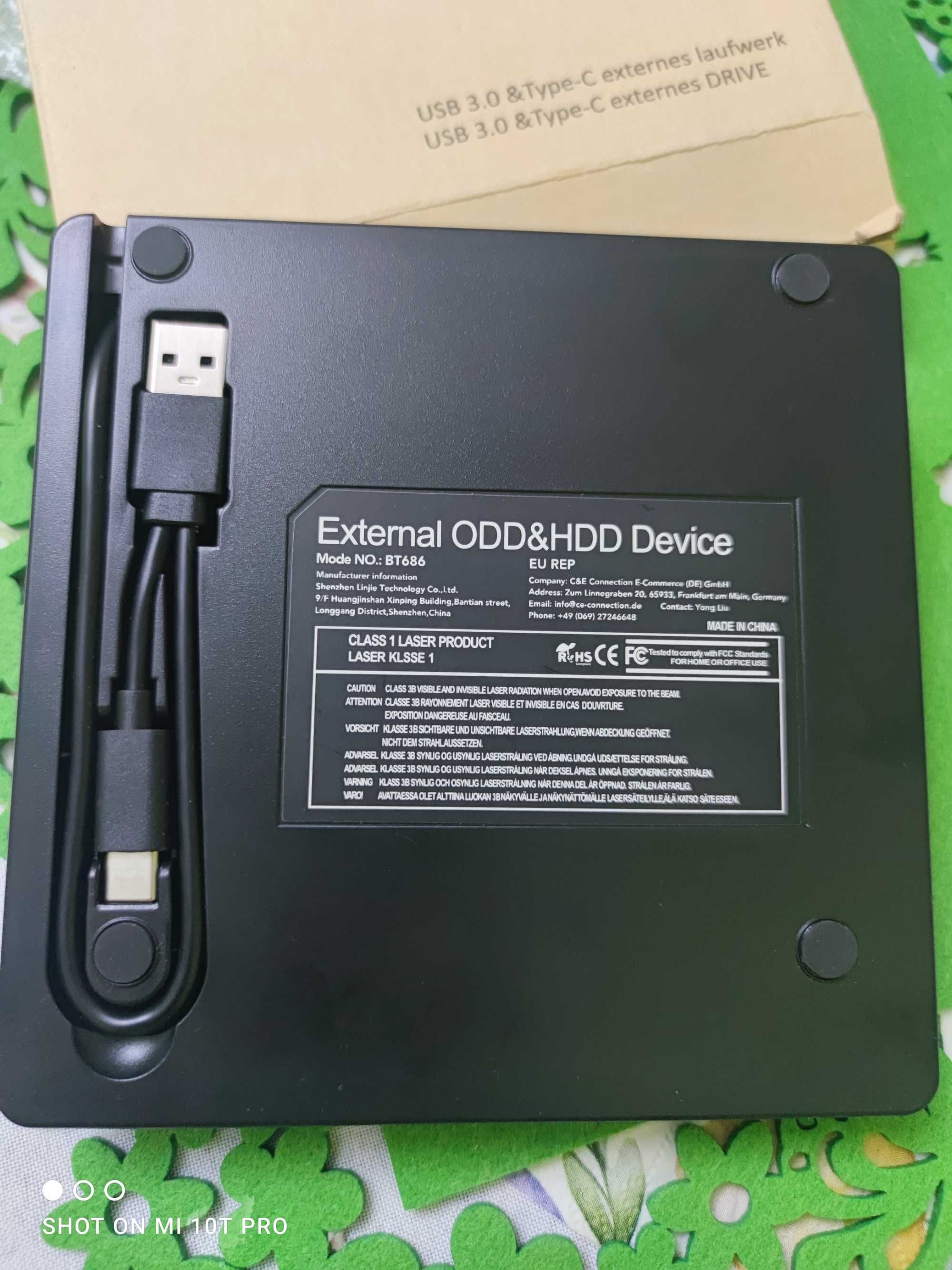Zewnętrzny napęd DVD USB 3.0 Amicool