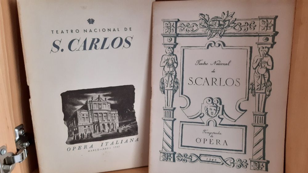 BAIXA DE PREÇO | + de 100 programas antigos Ópera Teatro Nacional de S