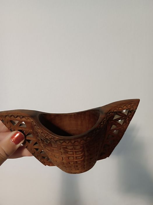 Чаша резьба по дереву ручной работы