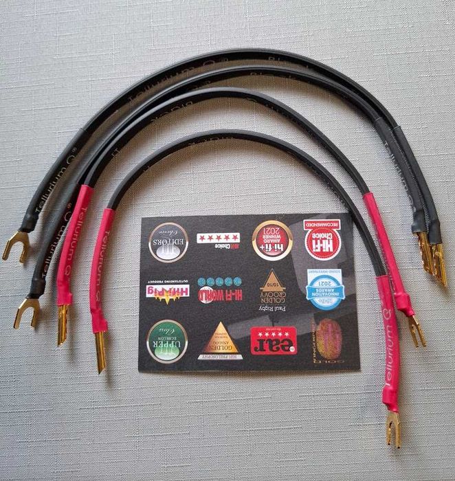 Tellurium Q Black II zworki głośnikowe