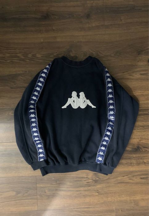 Світшот kappa на лампасах вінтажний