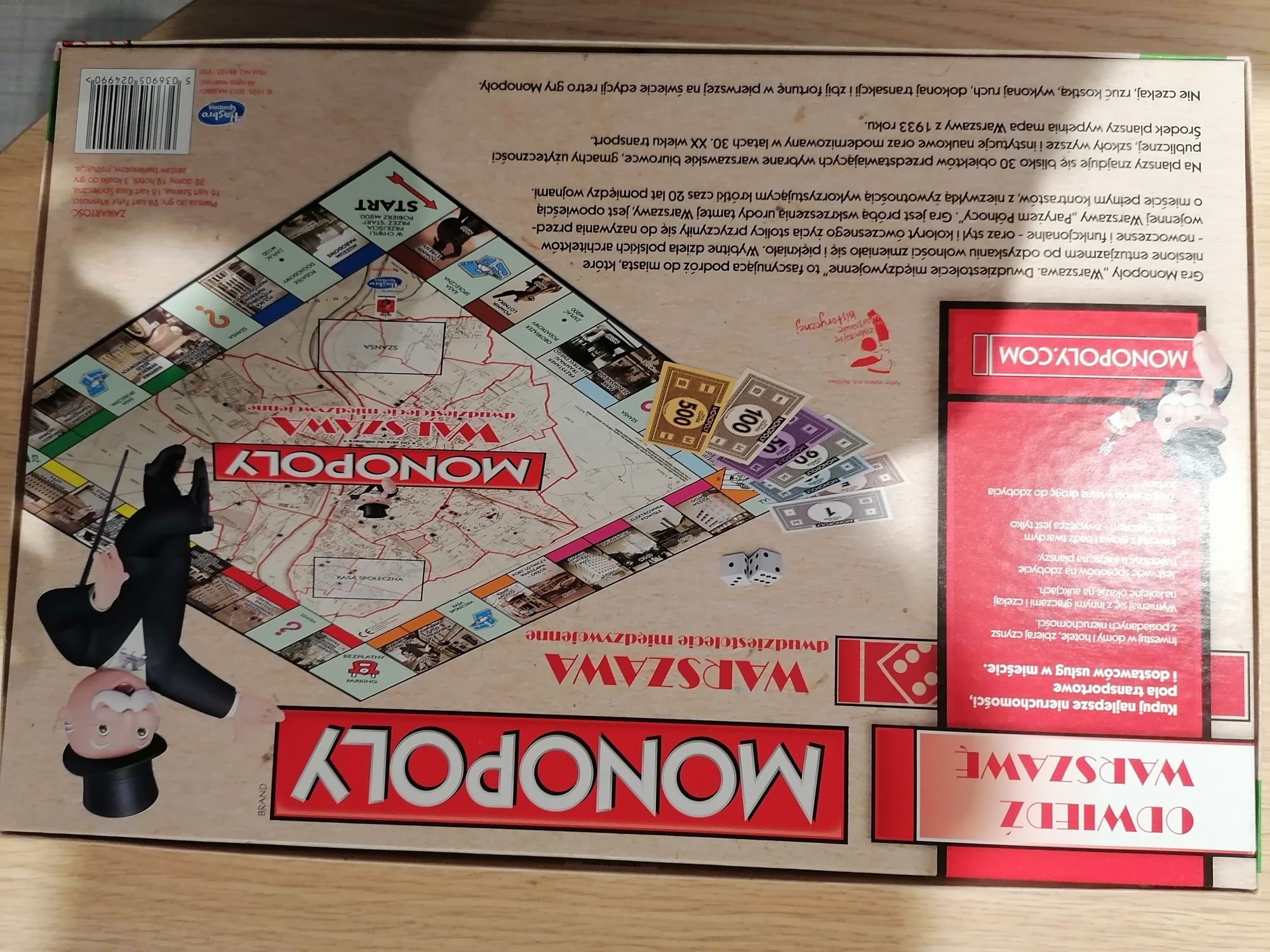 Monopoly Warszawa dwudziestolecie międzywojenne