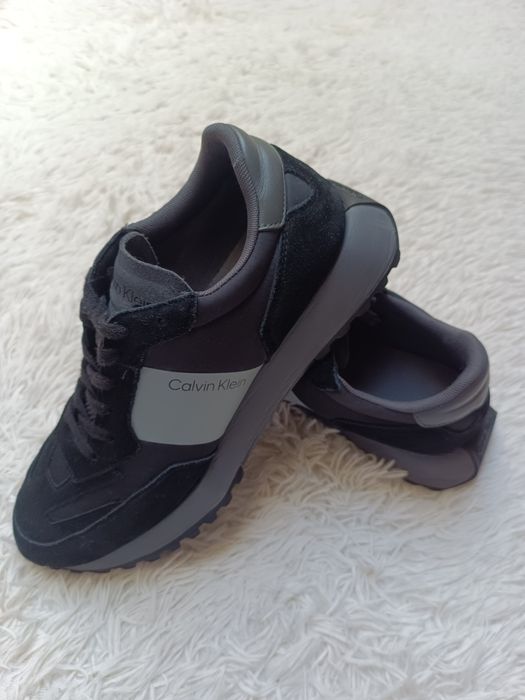 Buty skórzane męskie Calvin Klein rozmiar 44
