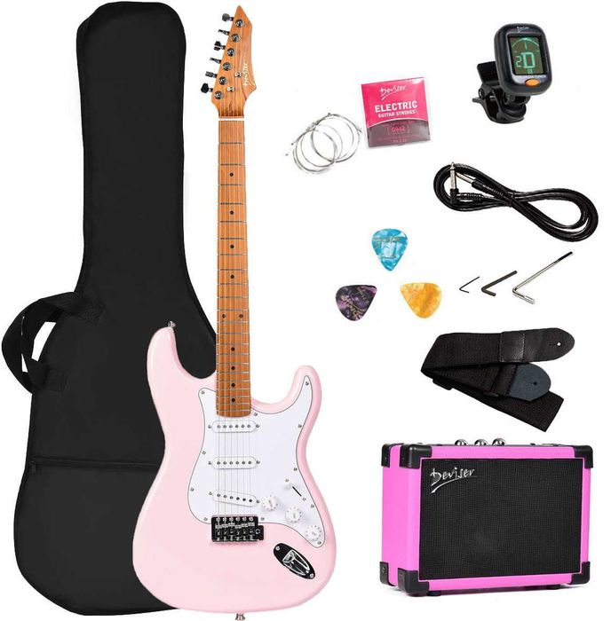 Електрогітара Deviser L-G1 ST BK (повний комплект)