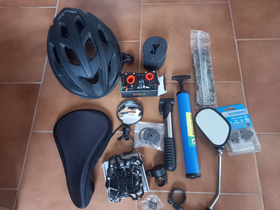 Lote material ciclismo