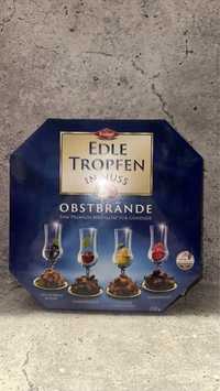 Конфеты асорти с алкоголем EDLE TROPFEN IN NUSS Obstbrande, 250 г. Гер
