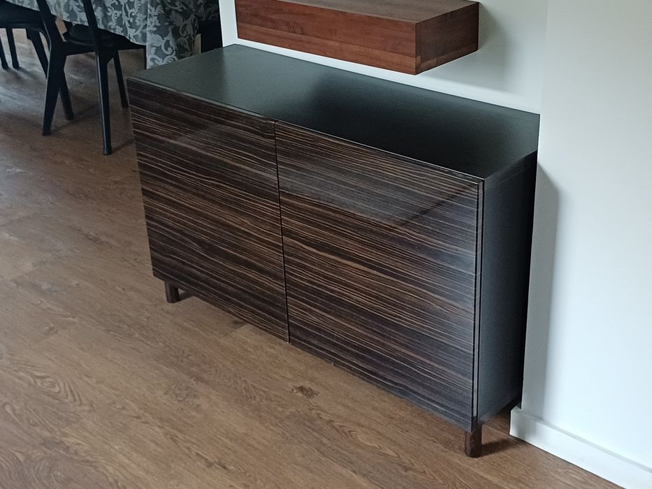 Móvel besta do ikea 2 modulos