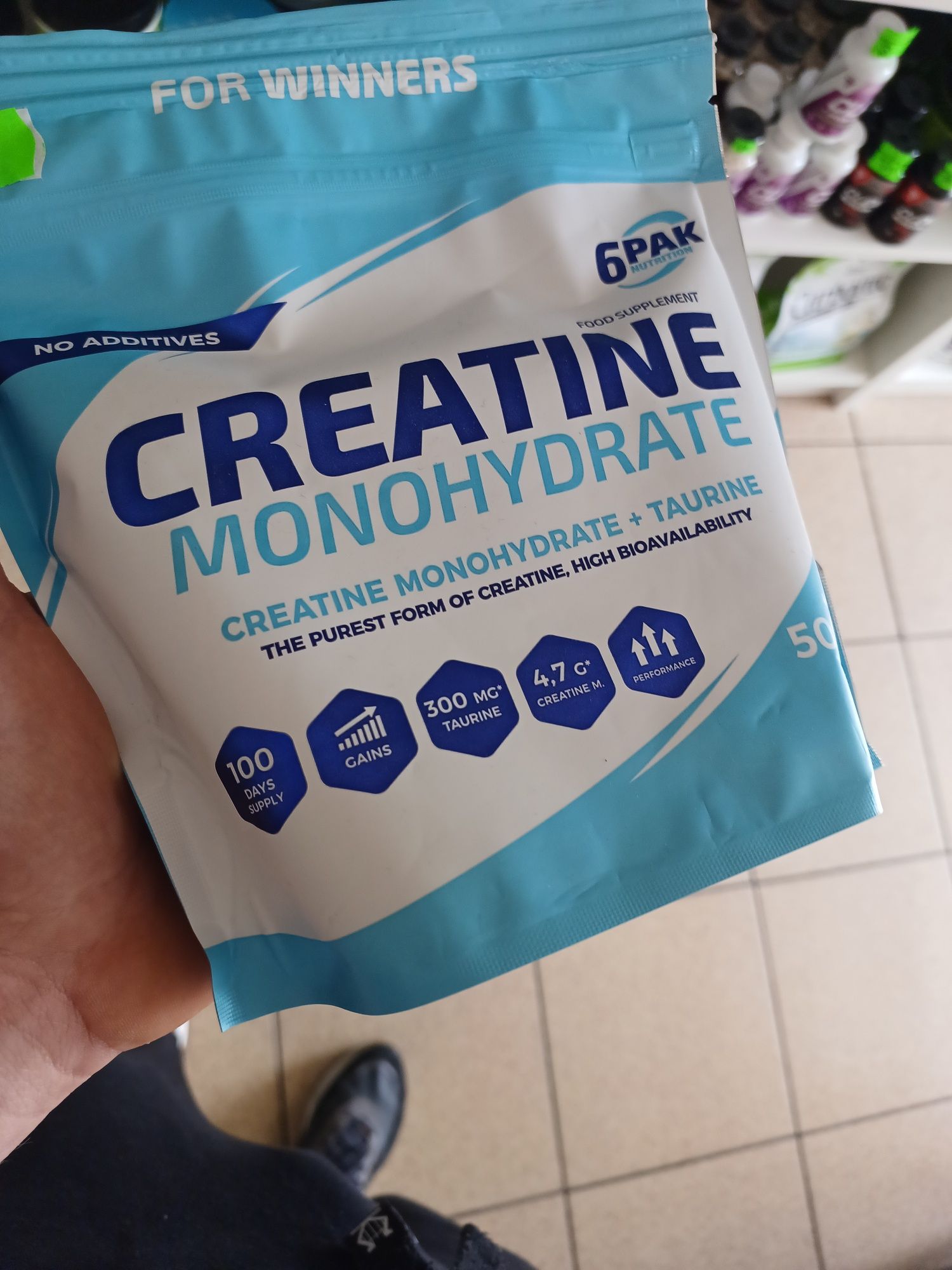 Kreatyna Monohydrate 6pak