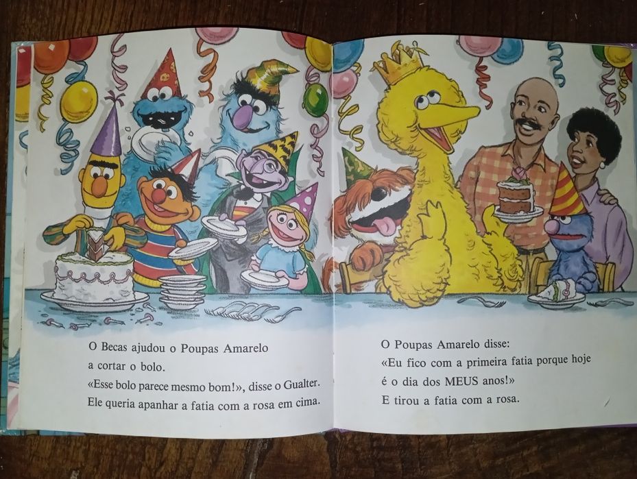 Livros Infantis Vintage - Rua Sésamo