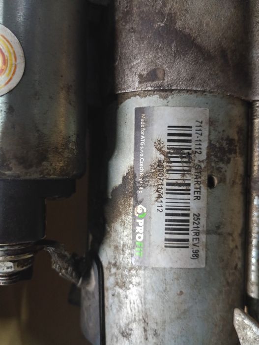 Стартер на Заз Віду 1.5 16 клапанна.  477 двигун