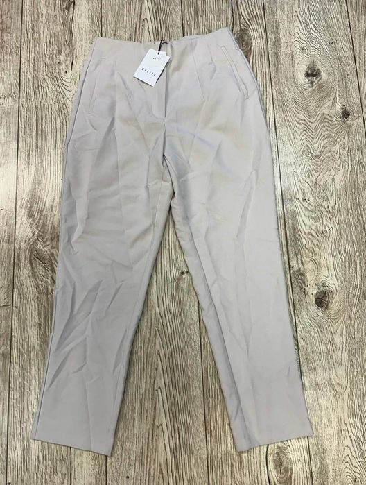 Nowe eleganckie spodnie rozmiar 38 kolor beż marka mohito