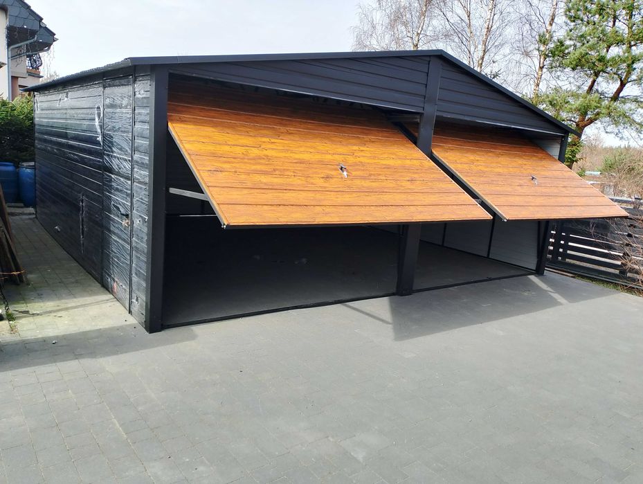 Garaż Blaszany 6x6 - SZYBKA REALIZACJA - Garaże Blaszane - Maj-Blach