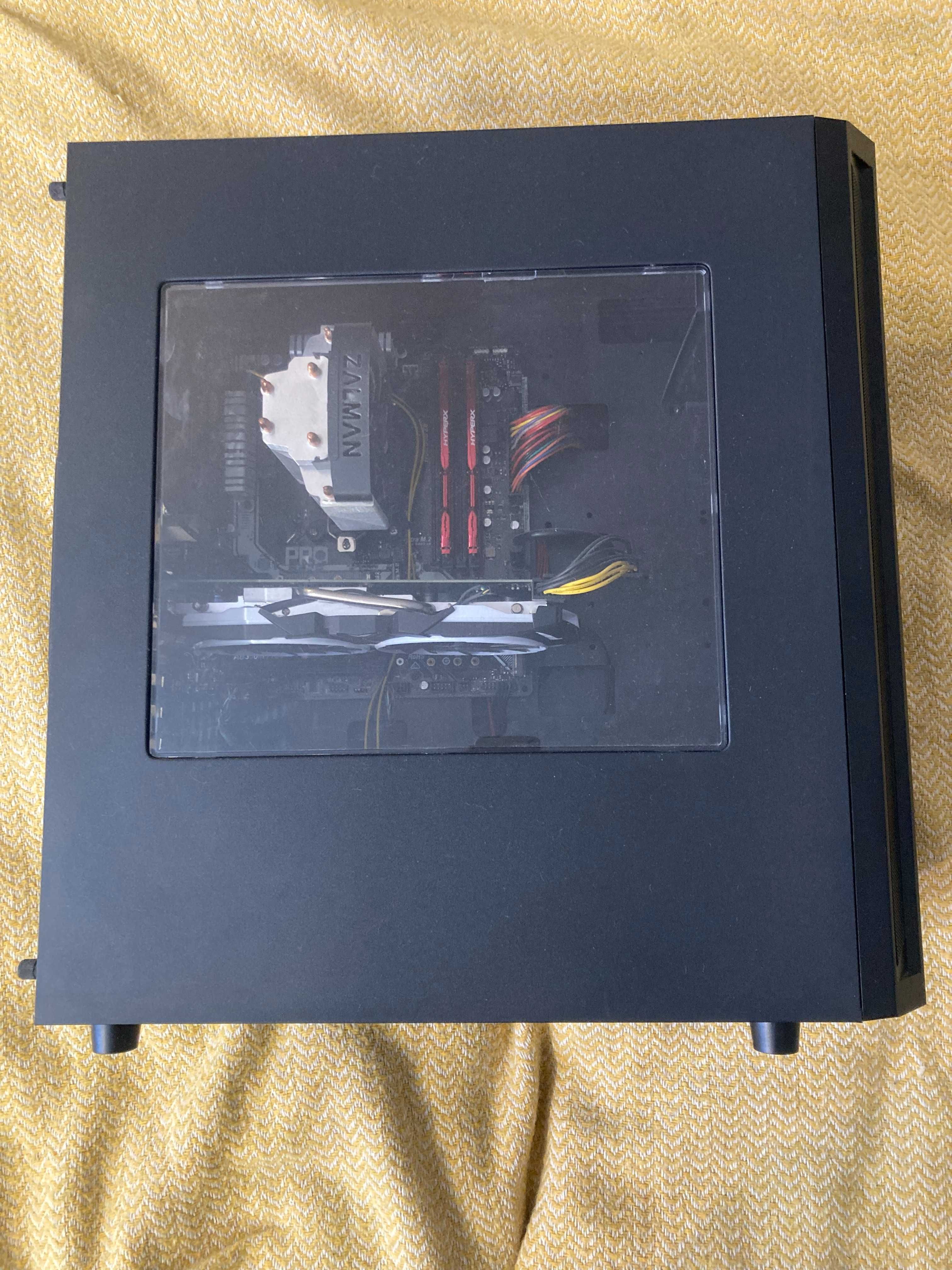 Продаю ПК Ryzen 5 1600X | Nvidia 1060 6GB | 16GB RAM
