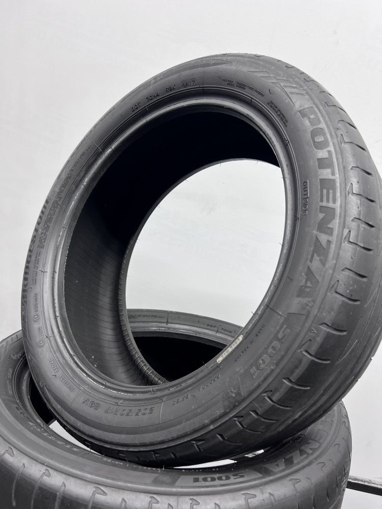 2шт бу літо 205/50/R17 2017р Bridgestone Potenza S 001